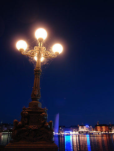 Foto Laterne und Binnenalster