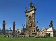 Fotos Monumentaler Brunnen im Kreisverkehr | Barcelona